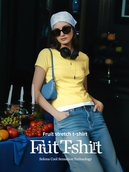 Womens Stretch Cotton T-Shirt