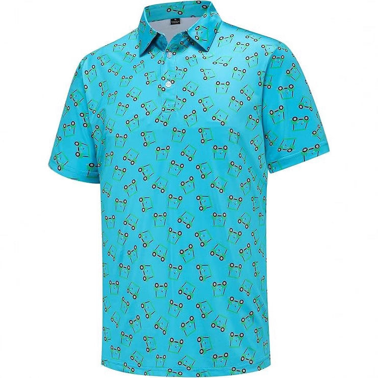 Digital printed Polo shirt