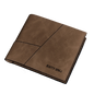 Retro Frosted Cowhide Mens Wallet