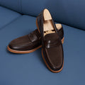 Mens Leather Loafers