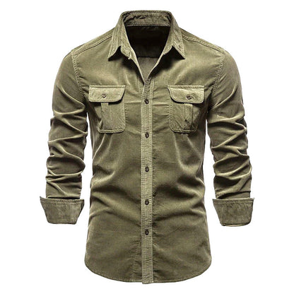 Men's Corduroy Casual Shirt