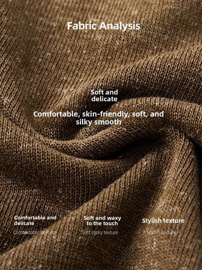 Mens Knitted Polo Shirt