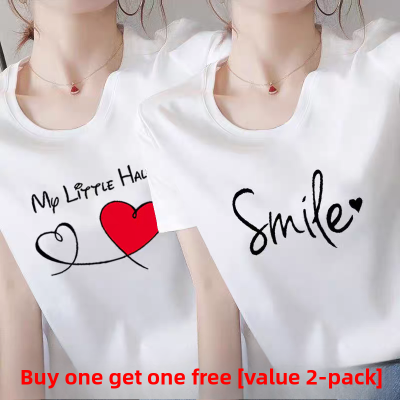 Loose Plus Size Womens T-Shirts