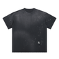 Hand-Frayed Sunfade Paint Splatter T-Shirt