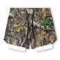 Men's Quick-Dry Fitness Shorts Double-Layer Athletic Design