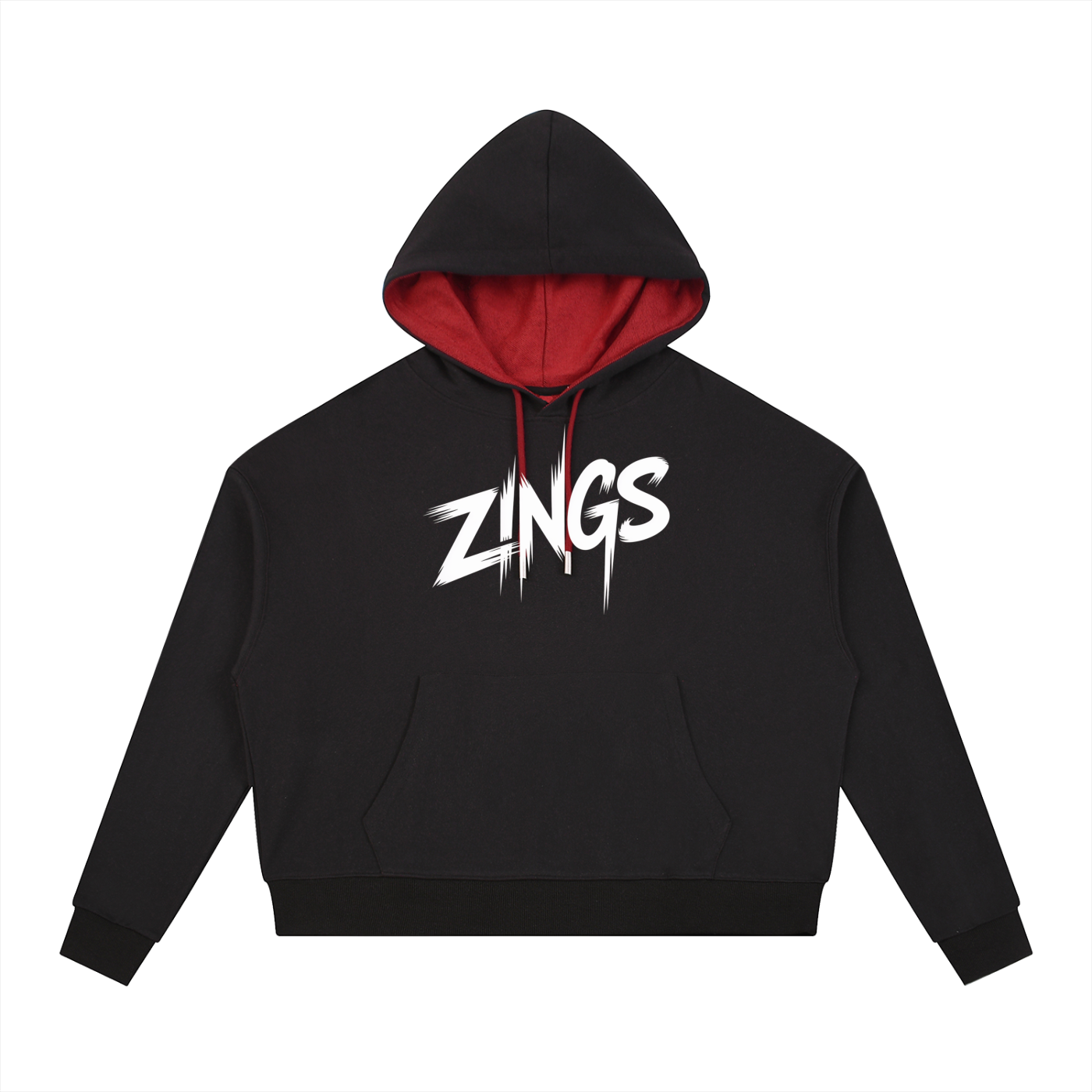 Contrast Drawstring Hoodie