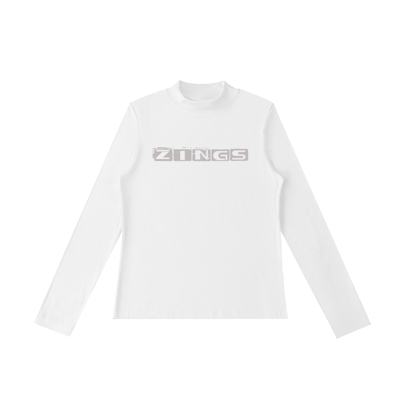 Essential Mock Neck Long Sleeve T-Shirt