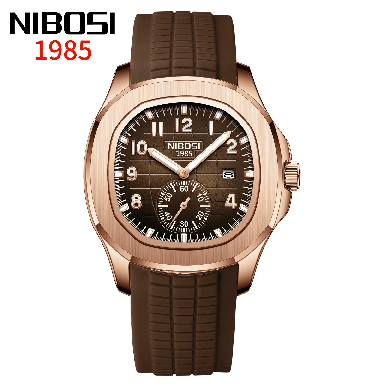 Multifunctional Quartz Watch with Luminous Display
