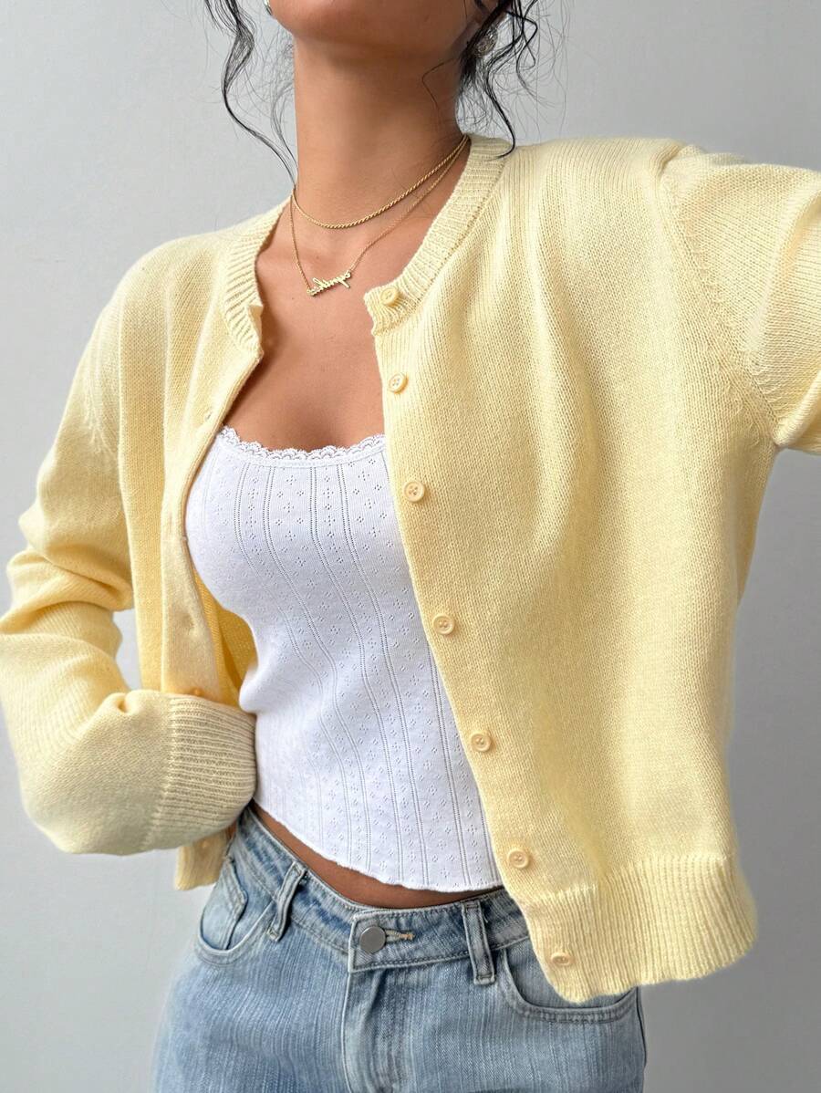 Women's Knitted Cardigan Jacket