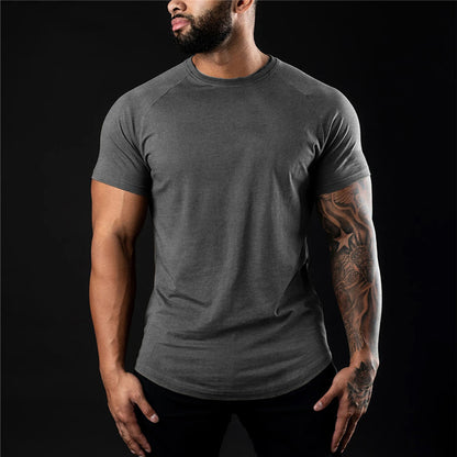 Cotton Round Neck Short Sleeve T-Shirt