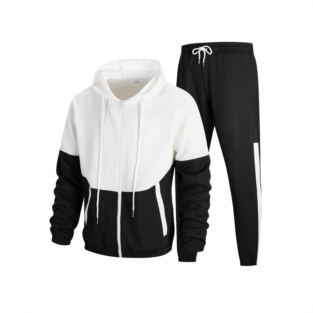 Color-Blocked Sportswear Set