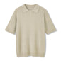 Mens Knitted Polo Shirt
