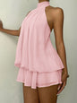 Halter Neck Backless Summer Dress