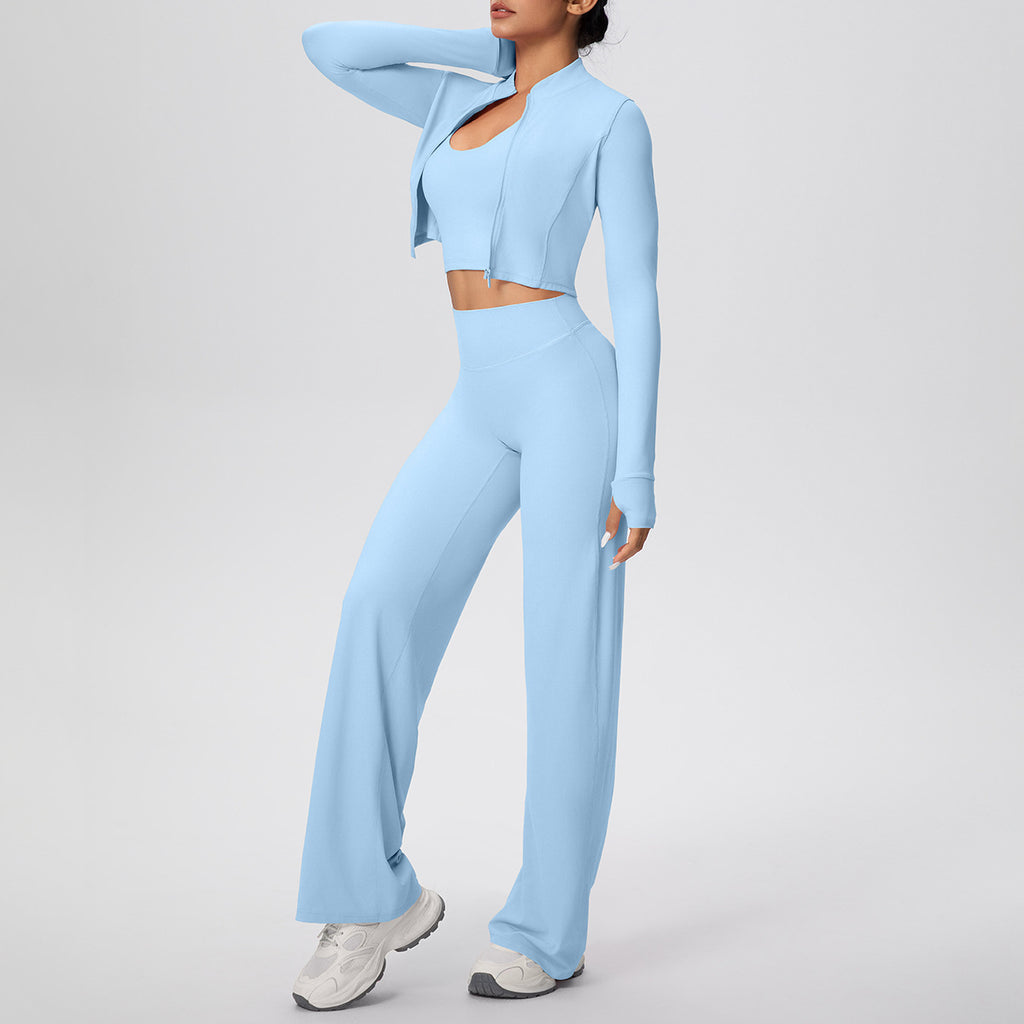 Womens Athletic Three Piece Set