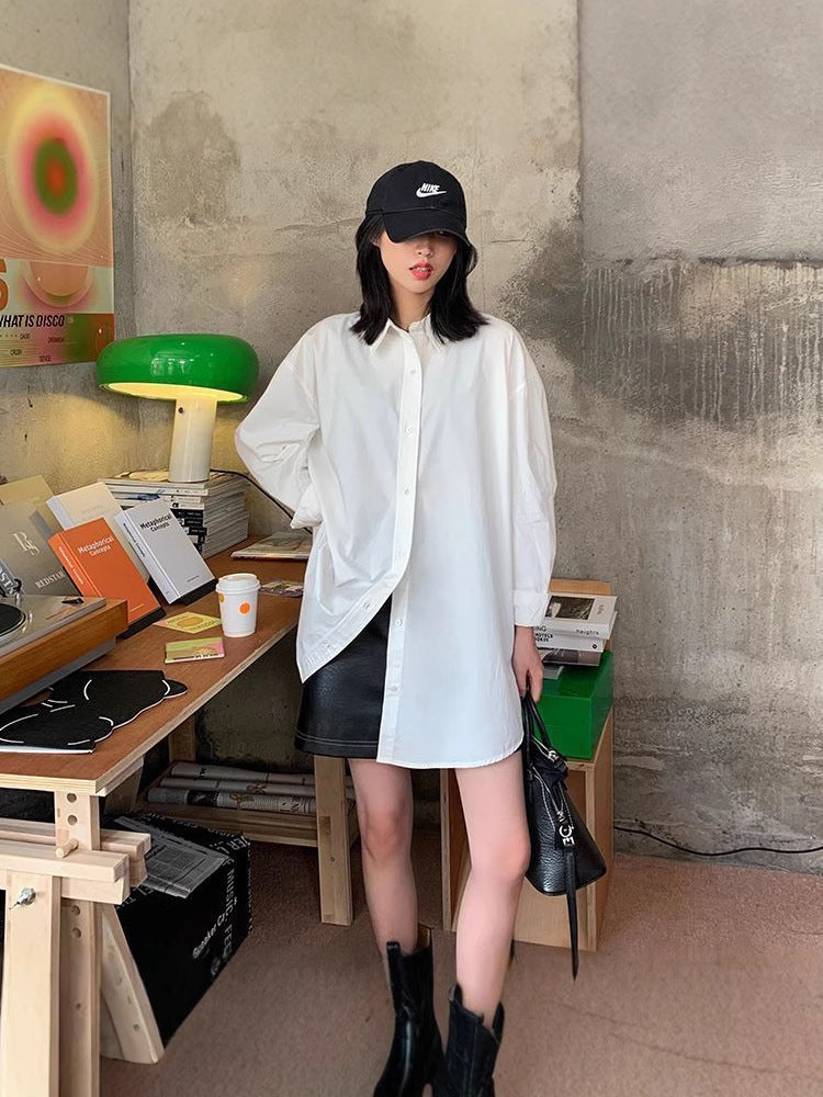 Casual white shirt