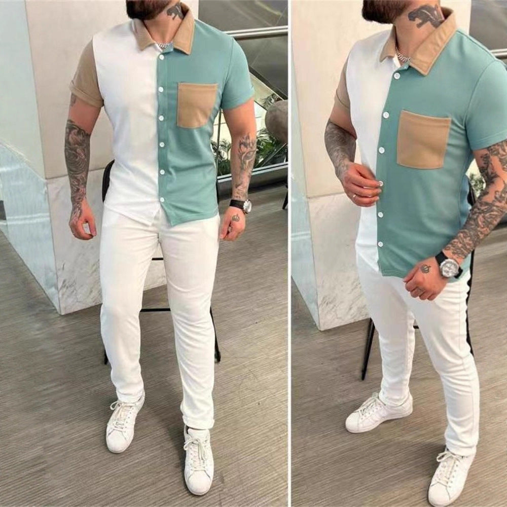 men casual set