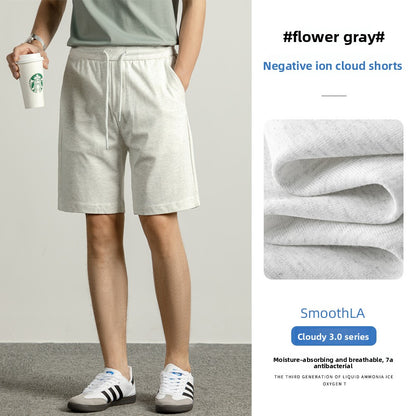 Mens Quick-Dry Antibacterial Sports Shorts