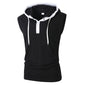 Summer New Style Heavy-Duty Vest Trendy Brand Outdoor Casual Sleeveless Hooded Vest for Men
