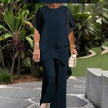 Elegant Chiffon Shirt and Pants