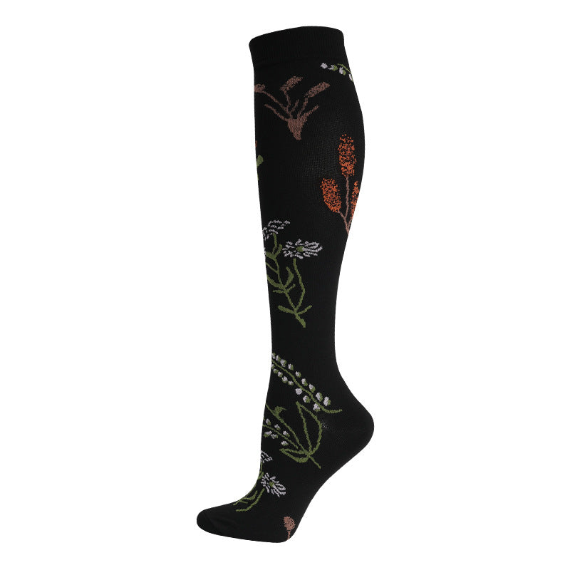Nylon Compression Socks for Running Cycling Yoga