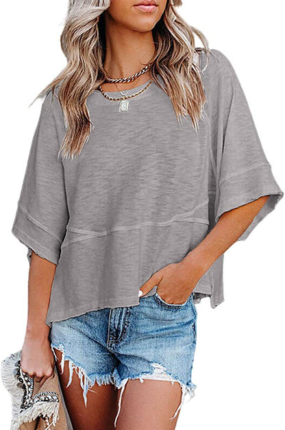 Women's Bell Sleeve Loose Fit T-Shirt