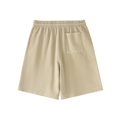 Vintage Wash Cotton Shorts