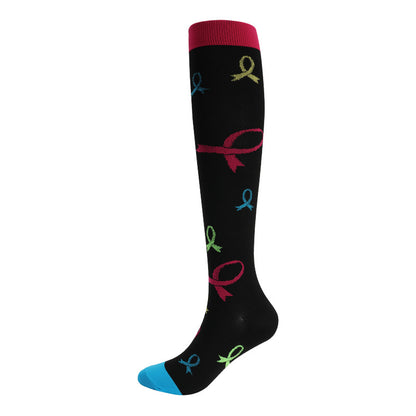Nylon Compression Socks for Running Cycling Yoga