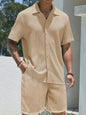 Mens Short Sleeve Casual Shirt