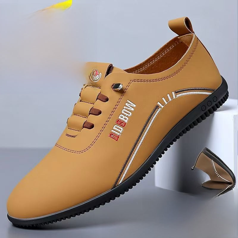Breathable Soft-Soled Men's Slip-On Loafers