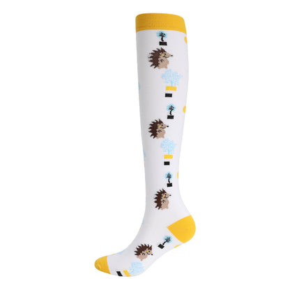 Nylon Compression Socks for Running Cycling Yoga