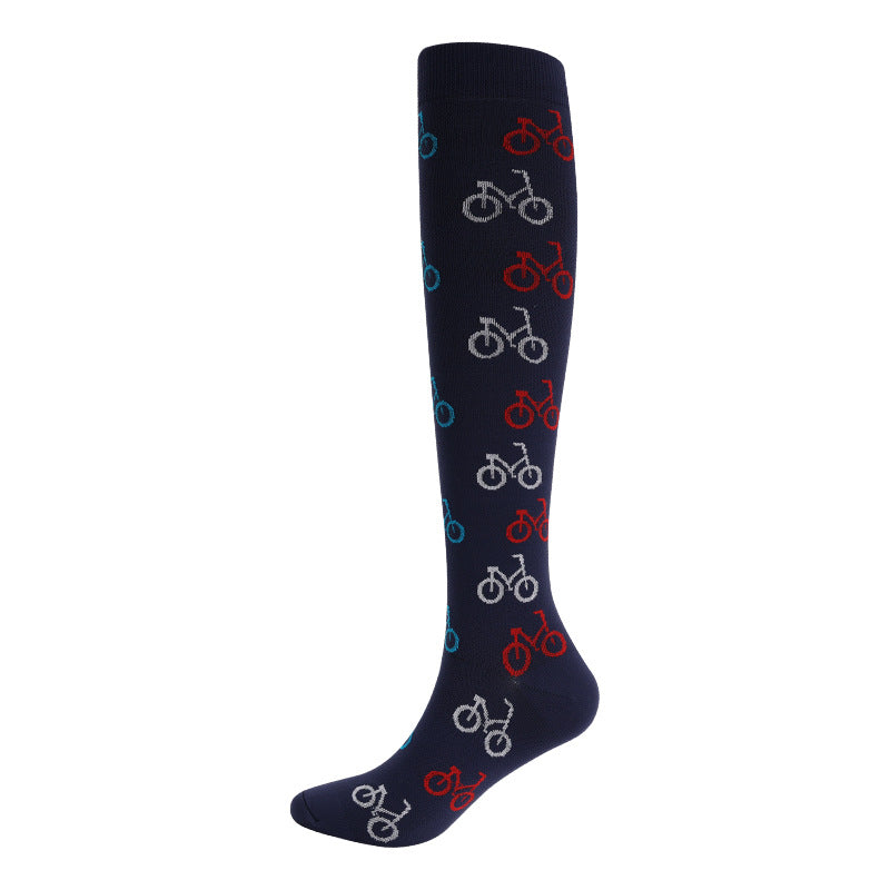 Nylon Compression Socks for Running Cycling Yoga