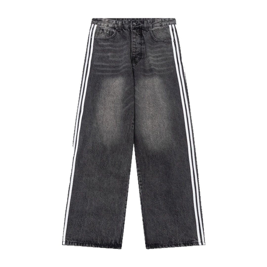 Gradient Washed Denim Trousers