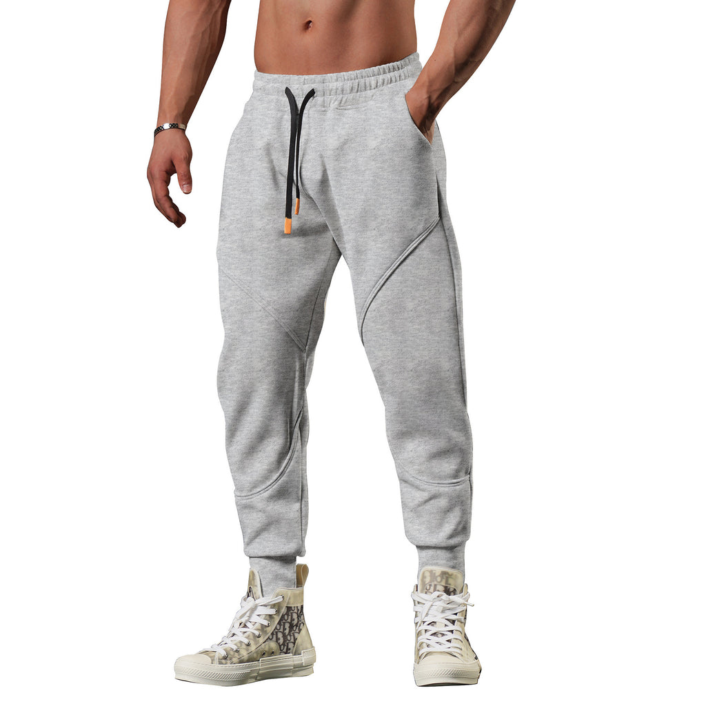 Mens Loose Fit Jogger Pants with Tapered Leg