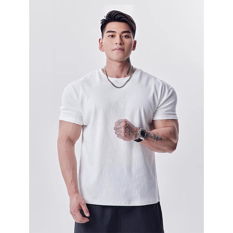Mens Sport Casual Short Sleeve T-Shirt