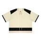 Unisex Raglan Sleeve Mesh Boxy T-Shirt