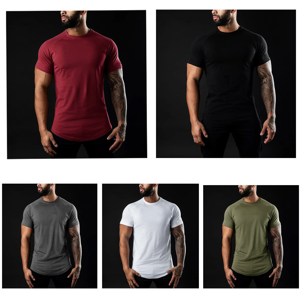 Cotton Round Neck Short Sleeve T-Shirt