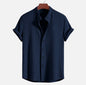 Mens Corduroy Short Sleeve Shirt