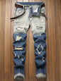 Casual Gradient Ripped Jeans