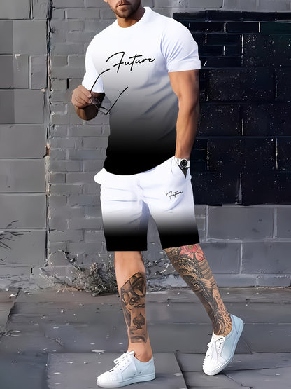 Casual sport short-sleeve T-shirt