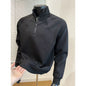 Mens Half Zip Pullover Sweatshirt