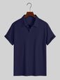Knitted polo fir