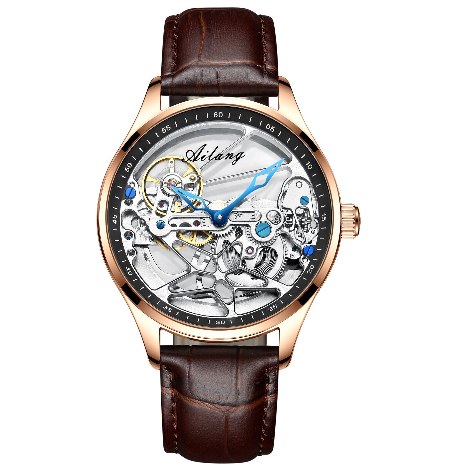Fully Automatic Skeleton Mechanical Watch