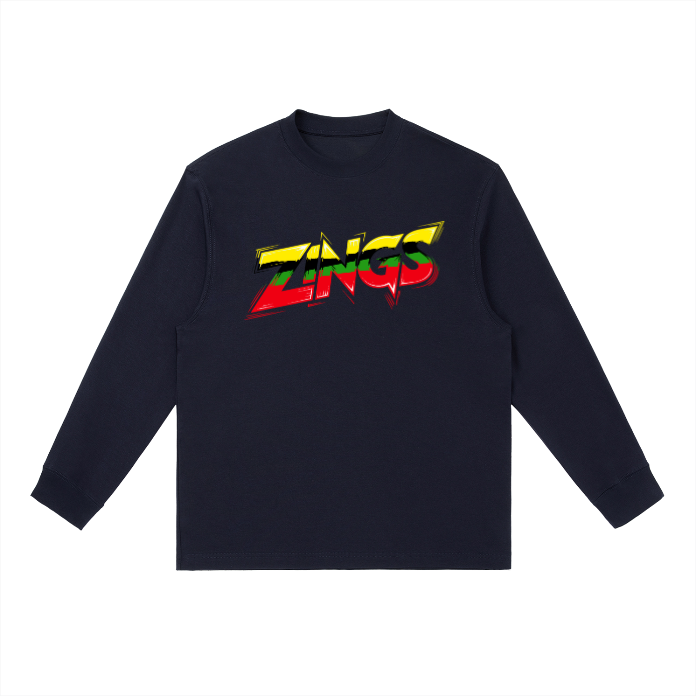 Z BLEND Crewneck Long-Sleeve T-Shirt
