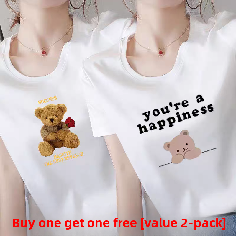 Loose Plus Size Womens T-Shirts