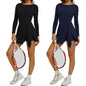 Long Sleeve Tennis Skirt Set