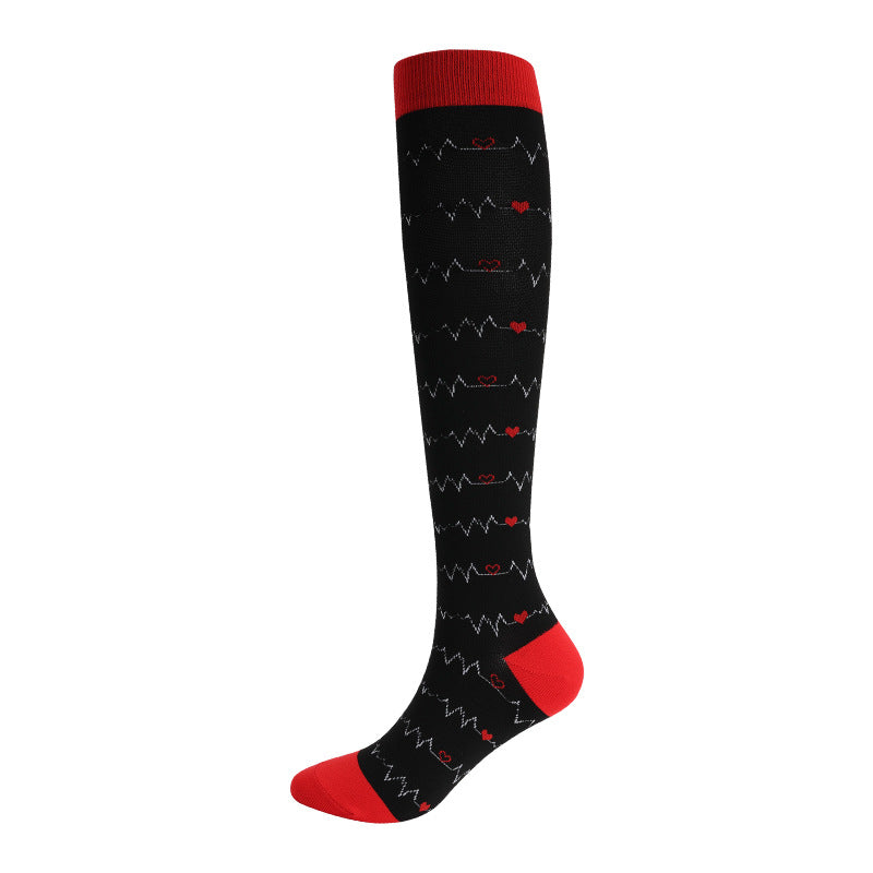 Nylon Compression Socks for Running Cycling Yoga