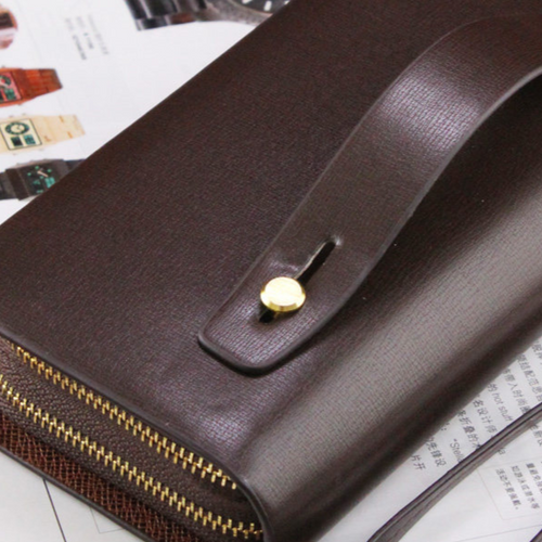 Genuine Leather Men's Clutch Bag