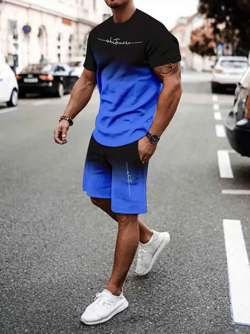 Casual sport short-sleeve T-shirt