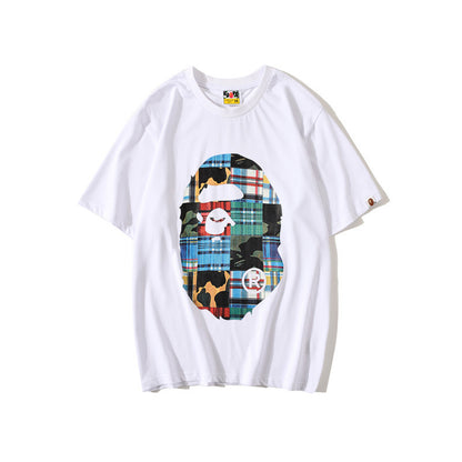 Men's and women's loose and casual T-shirts