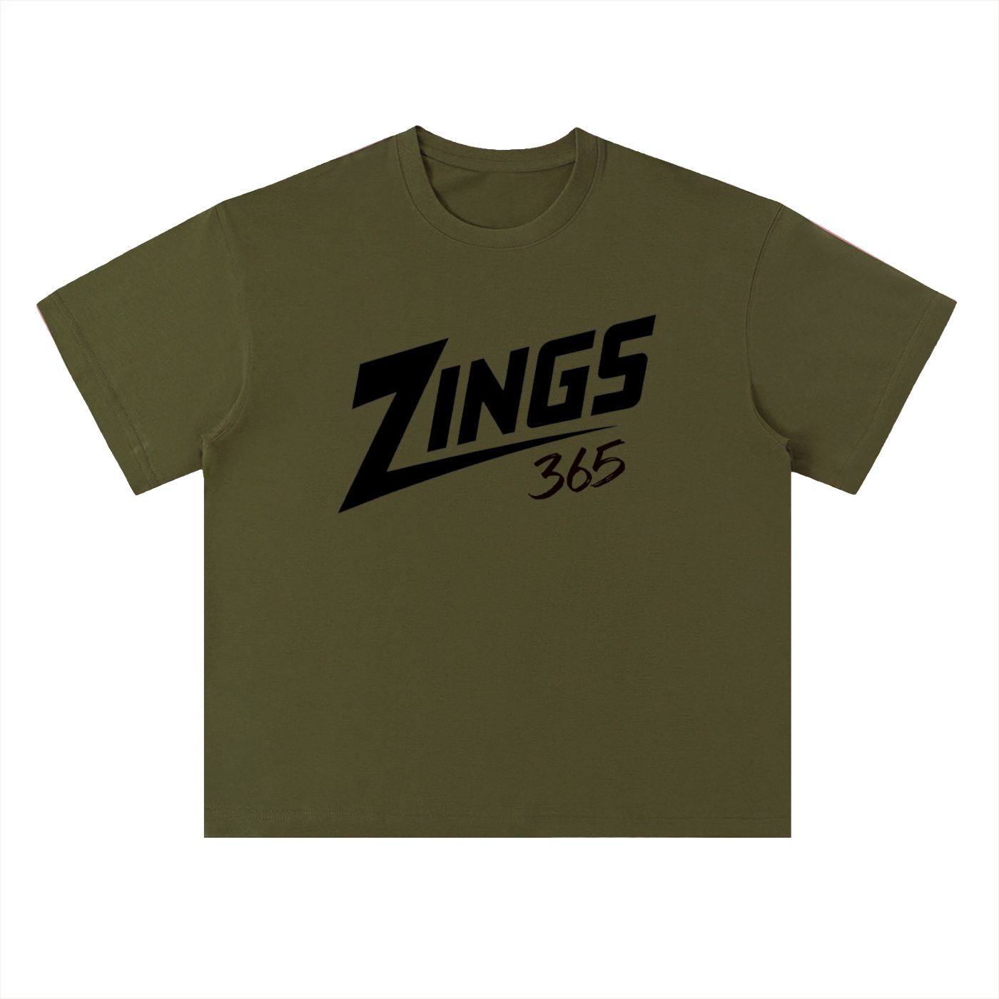 Heavyweight Drop Shoulder Cotton T-Shirt